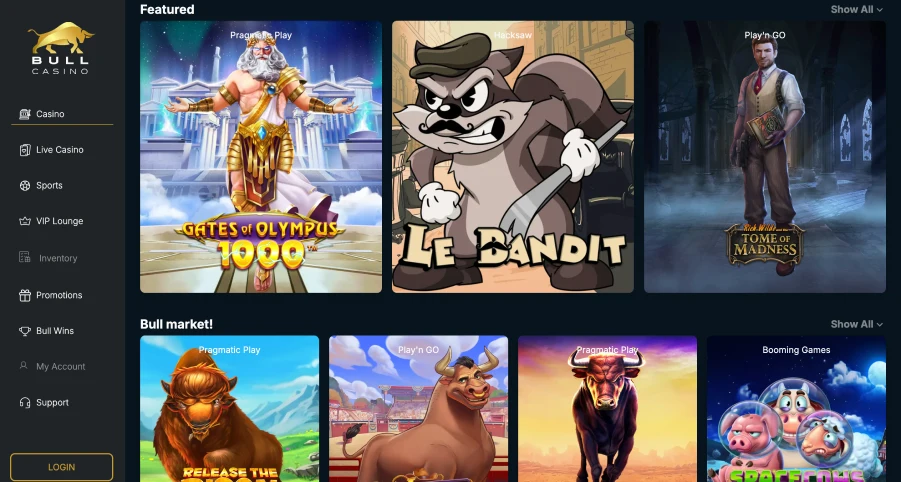 Bull casino